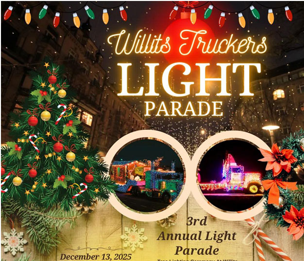 Willits Trucker Light Parade 12/13